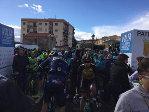 Volta ciclista Comunitat Valenciana salida Paterna