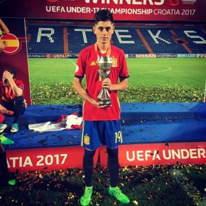 Carlos Beitia selecion española sub 17 Massanassa