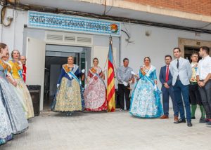 Traslado de la Senyera fallas de Mislata