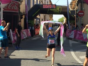 Ganadora de RunCáncer 2016 en Rocafort.