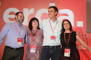 Congreso PSOE Pedro Sánchez y Jose Luis Abalos