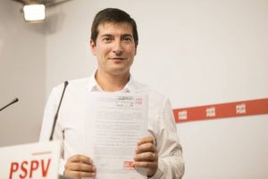 Rafa García presentacion candidatura SG PSPV