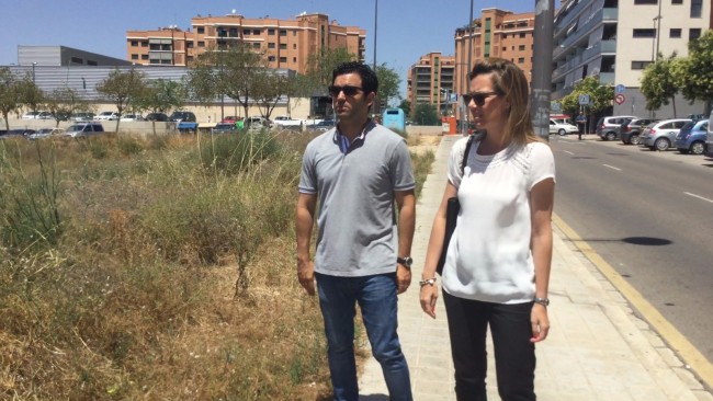 Paterna invertirá 70.240 euros en el vallado de protección de la parcela dotacional del barrio de Santa Gemma