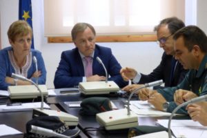 Junta de Seguridad del Puig Luisa Salvador y Juan Carlos Moragues