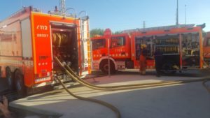 incendio almacén albal