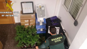 Guardia Civil marihuana Puzol
