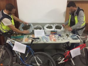 Policia Nacional marihuana Quart Poblet