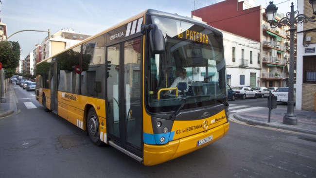 autobus 140 en Paterna