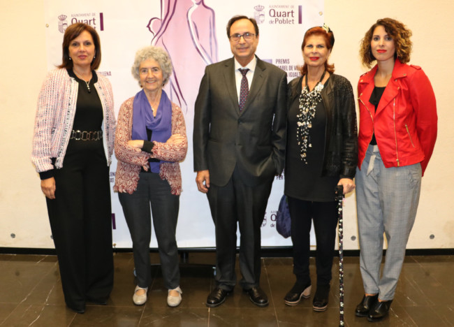 Quart de Poblet entrega a Carmen Alborch y a Lourdes Benería el VIII Premio Isabel de Villena de Igualdad