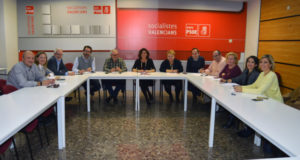 La comisión permanente de la Ejecutiva provincial del PSPV celebra su primera reunión de trabajo