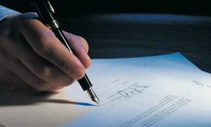 firma contrato