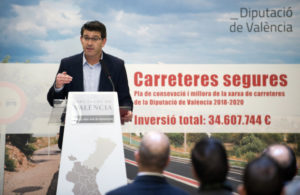 plan de conservación de carreteras de la Diputació de València.