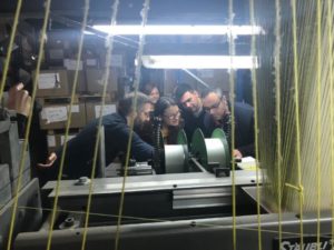 Oltra visita la fabrica Vives y Marí de Xirivella