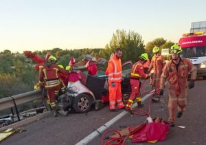 accidente tráfico A7 Paterna