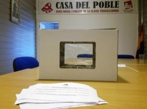 Votacion sede EUPV Manises