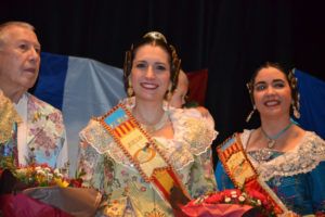 La mislatera Noemi Conejo, fallera mayor de París