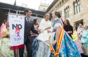Recepción falleros de la provincia Diputación