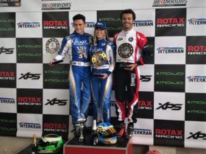 La piloto de Albalat Nerea Martí alcanza el liderato del Campeonato de Karting