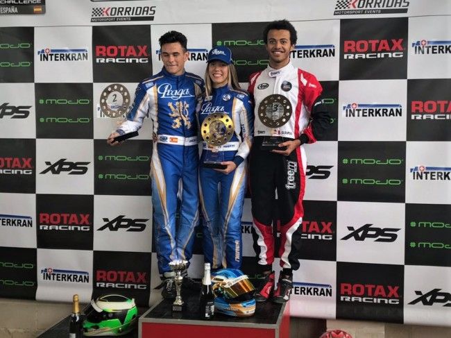 La piloto de Albalat Nerea Martí alcanza el liderato del Campeonato de Karting