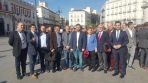 alcaldes en Madrid para reclamar dinero Autoridad Metropolitana