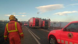 incendio forestal Manises