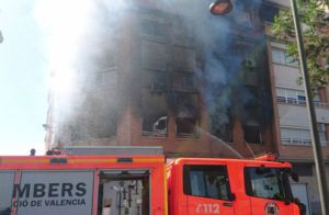incendio vivienda Albal