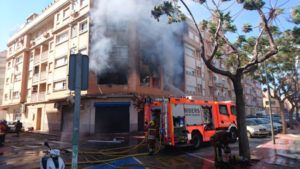 incendio vivienda Albal