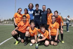 Ferran Torres, padrino de Escoles COR Blanquinegre