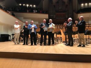 Primer premio y mención de honor de Esñecial a la Unión Musical de Godelleta