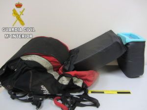 droga escondida parapente Guardia Civil