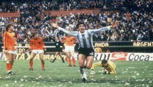 Mario Kempes gol Mundial Argentina