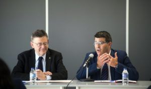 Jorge Rodriguez y Ximo Puig