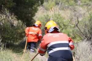 Proteccion civil Torrent lucha contra incendios forestales