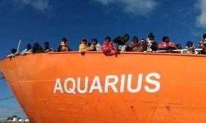 barco aquarius refugiados