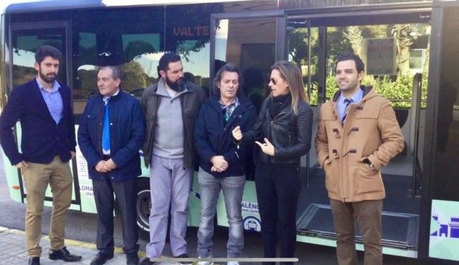 Primer viaje bus Lloma Llarga 2