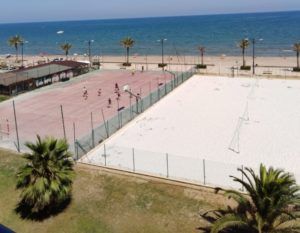 Pista arena Port Saplaya