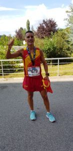 Eduardo Gómez Velasco Ultrafondo 100km medalla bronce