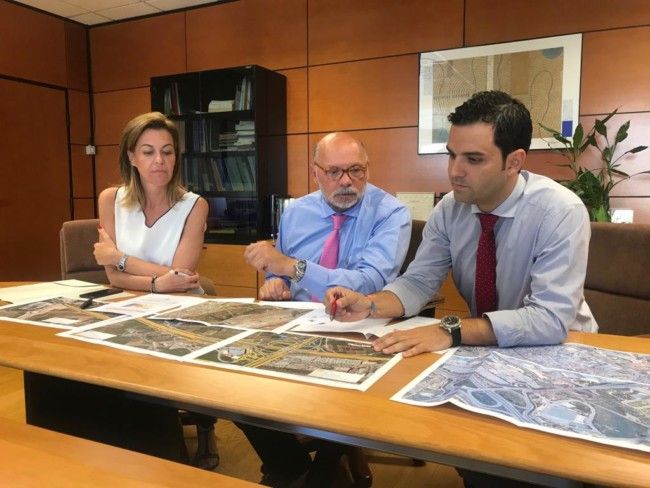 Reunión Fomento tunel Fuente del Jarro