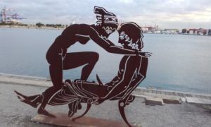 esculturas eroticas Marina Valencia de Antoni Miró