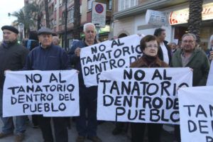 manifestació tanatori
