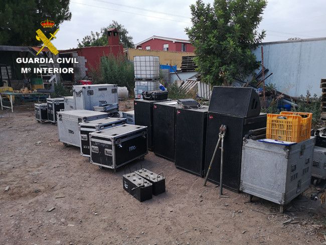 Guardia Civil banda robos Manises