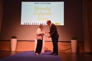 Mercedes Tortajada premio Manises 9 Octubre