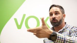 Santiago Abascal, líder de VOX