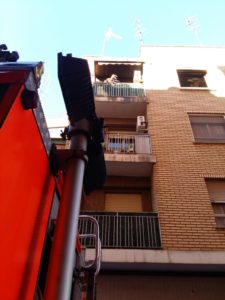 Bomberos incendio Aldaia