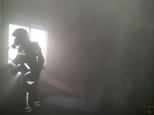 Bomberos incendio Aldaia