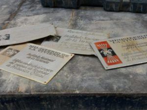 Foios placas antiguas Ministerio de Vivienda