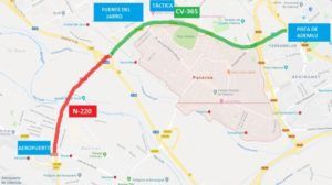 Paterna ampliación cv-365 trazado