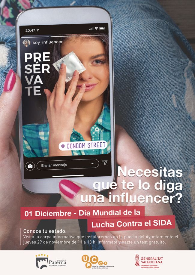 Día del Sida en Paterna