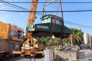 trenet abans de la restauració