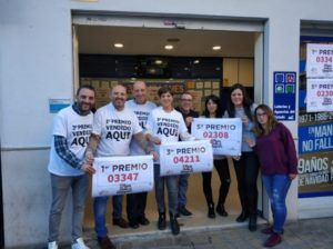 Loteria manises premios LOteria Navidad 2018